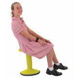 Ergerite_height_adjustable_flexi_stool_green_SITTING