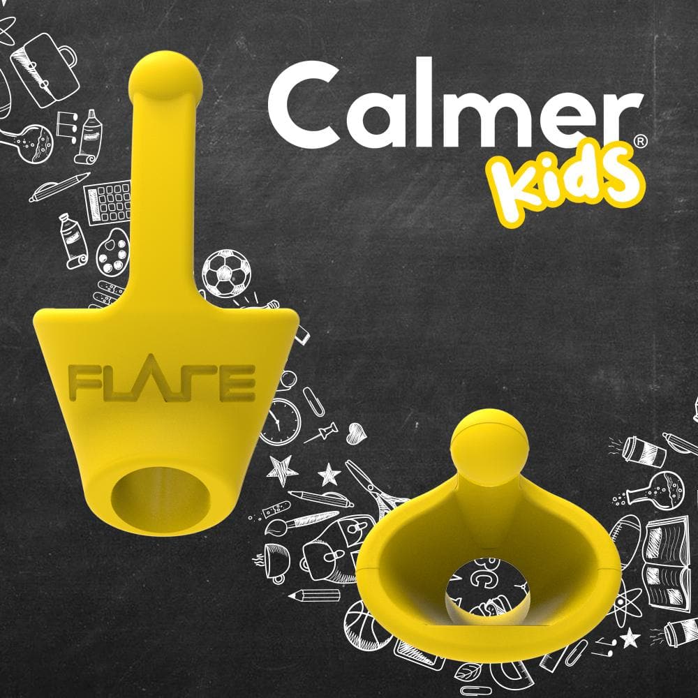 Flare_Calmer_Kids_Yellow_on_grey_background