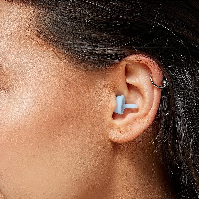 Flare_Calmer_soft_Mini_blue_girl_putting_into_ear