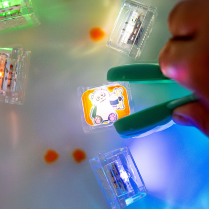 Zoo Themed Light-Up Cubes by Glo Pal
