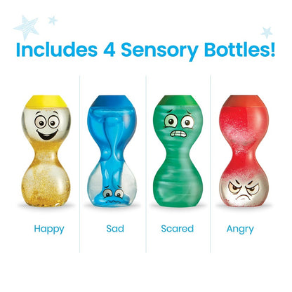 HAND2MIND_Express_your_feelings_sensory_bottles_four_bottles_in_a_row