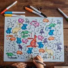 Aussie Animals Classic Colouring & Doodle Mat- Hey Doodle