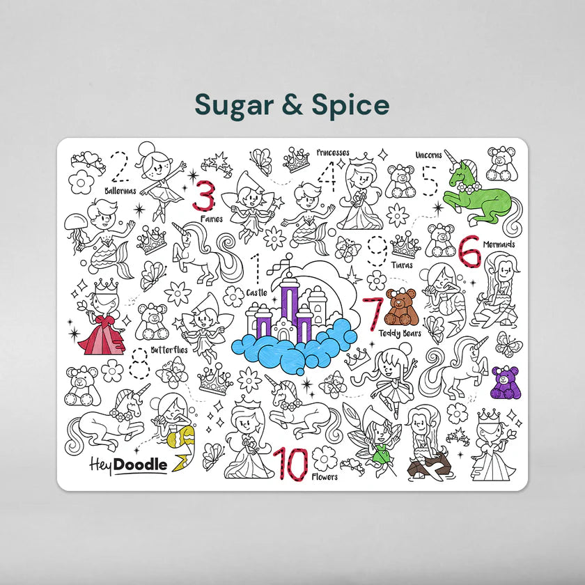 Hey Doodle Sugar & Spice mat