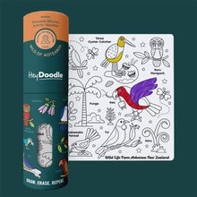 Wild of Aotearoa Colouring & Doodle Mini Mat- Hey Doodle