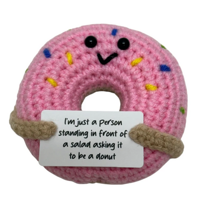 I'm just a person standing in front of a salad asking it to be a Donut.. BY Kaiko