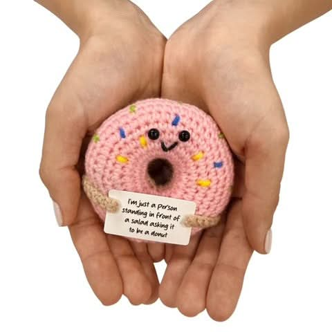 I'm just a person standing in front of a salad asking it to be a Donut.. BY Kaiko