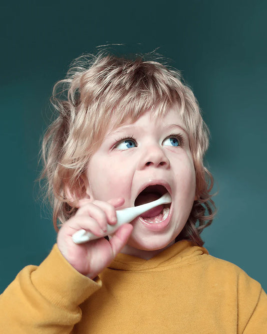 child_brushing_with_ Jack_n_Jill_Biodegradable_Koala_Toothbrush