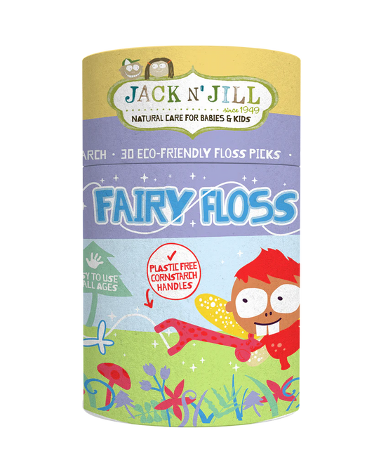 Jack n' Jill- Fairy Floss Dental Flossers - 30 pack