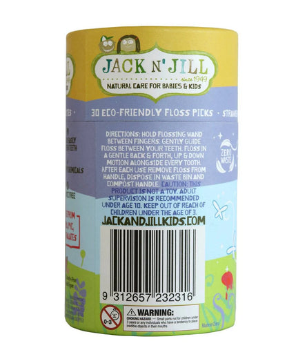 Jack n' Jill- Fairy Floss Dental Flossers - 30 pack