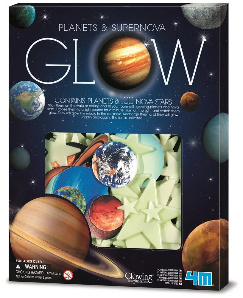 Glow Planets and Supernova by 4M