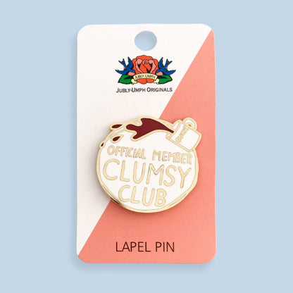 Jubly-Umph_Clumsy_Club_Lapel_Pin_card