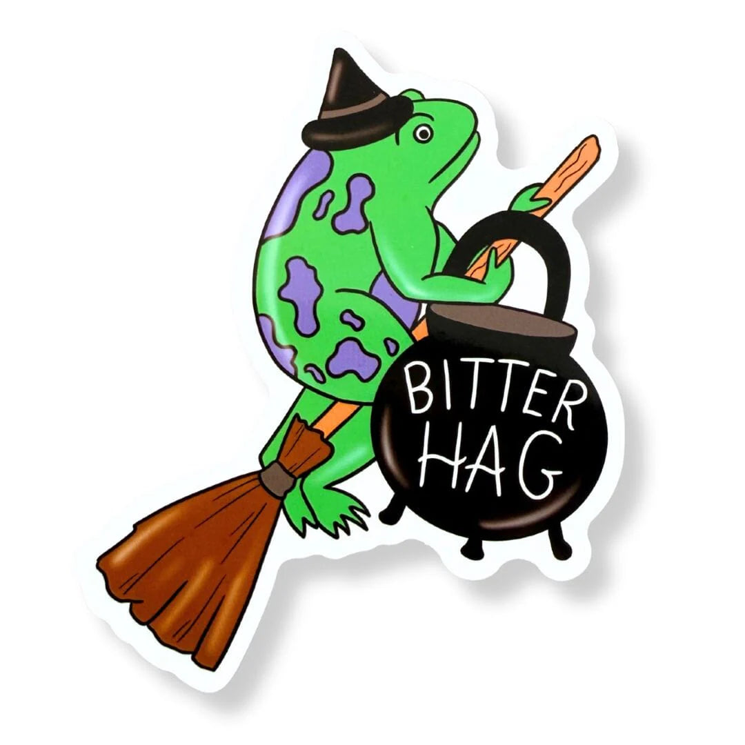 Jubly-Umph_Originals_Bitter_Hag_Sticker_Jubly_Umph_Originals_white_background