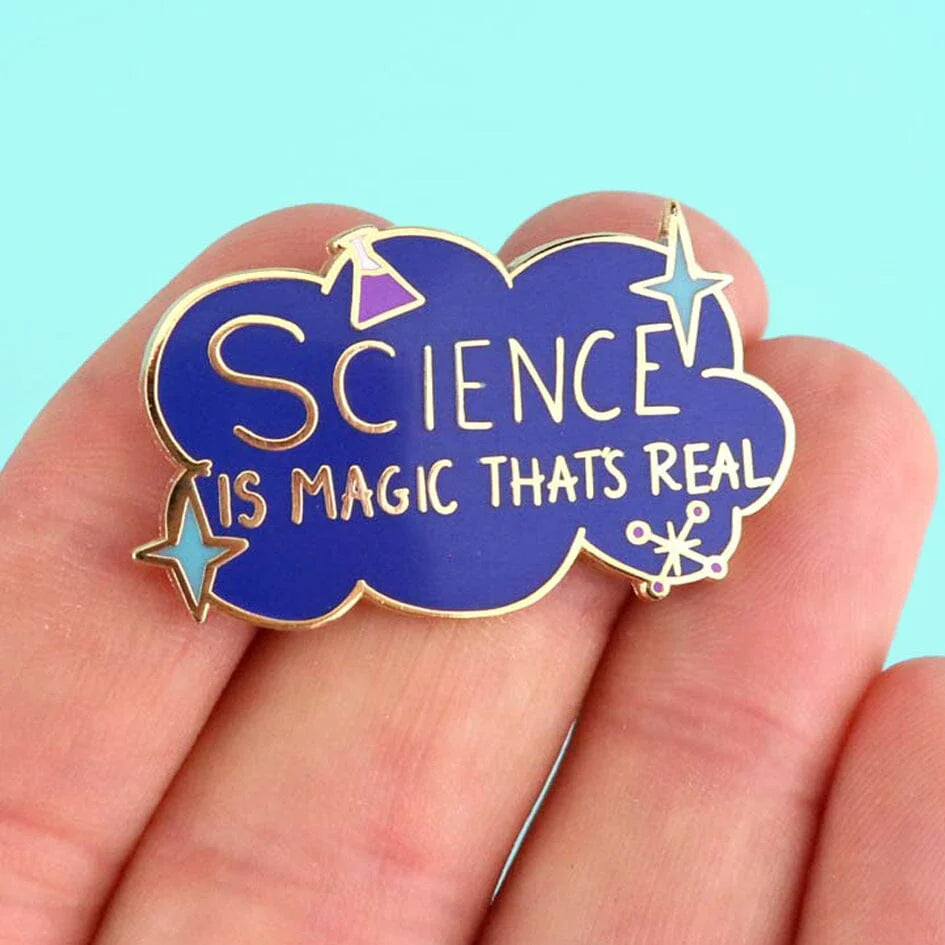 Jubly-Umph_Science_is_the_magic_that_is_real_lapel_pin