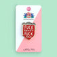 'F**K F****TY F**K F**K' Lapel Pin- Jubly-Umph