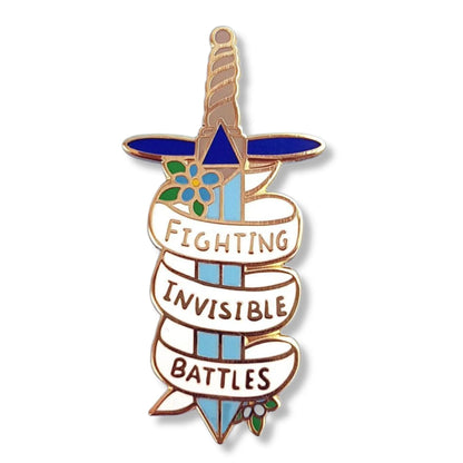 Jubly_Umph_Fighting_Invisible_battles_Lapel_pin_white_background