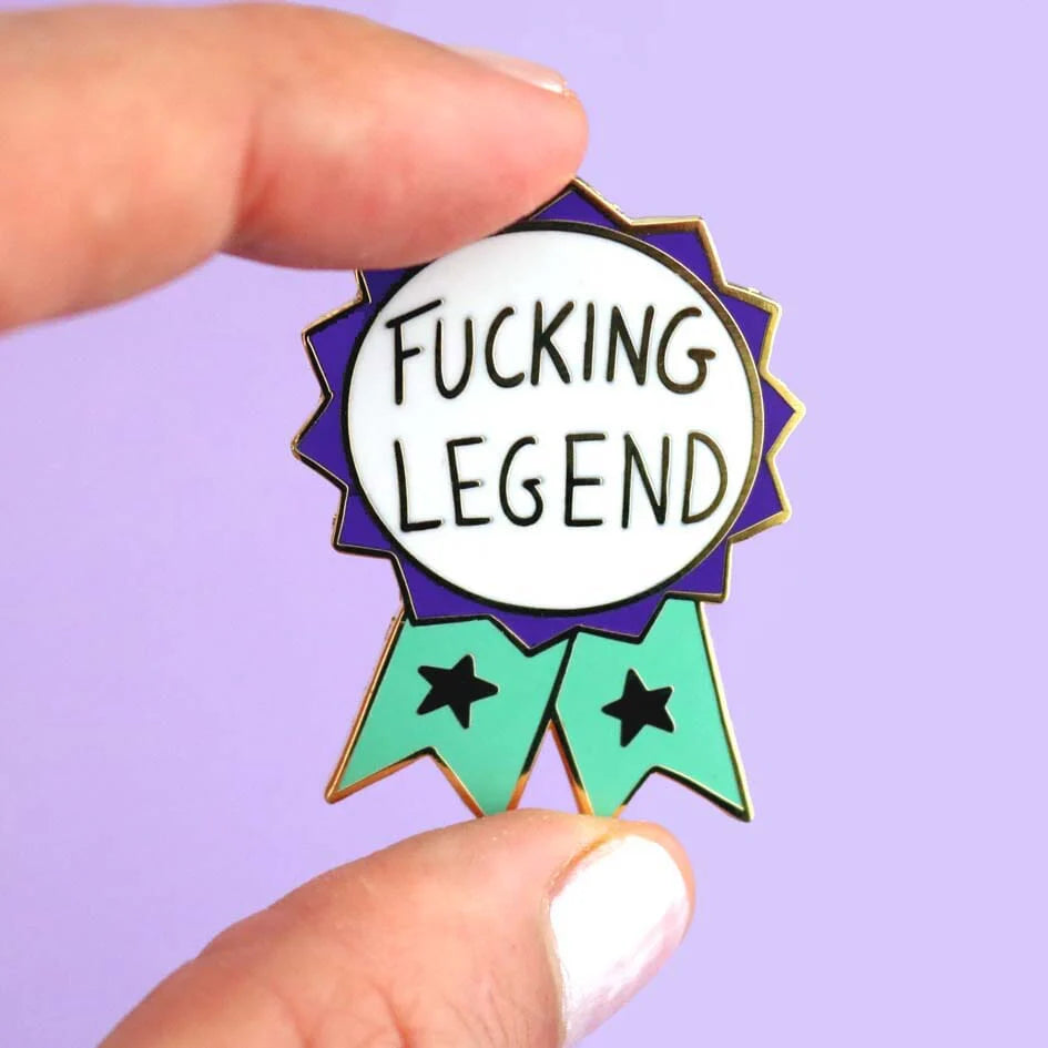 Jubly_Umph_Fucking_legend_lapel_Pin_finger
