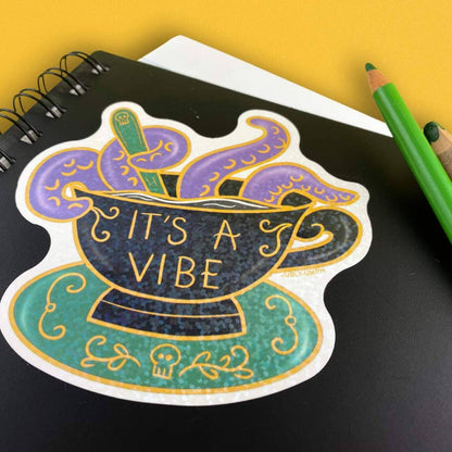 Sticker- 'It's a Vibe'- Jubly-Umph
