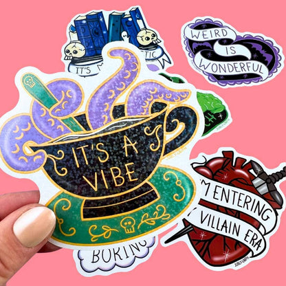 Sticker- 'It's a Vibe'- Jubly-Umph