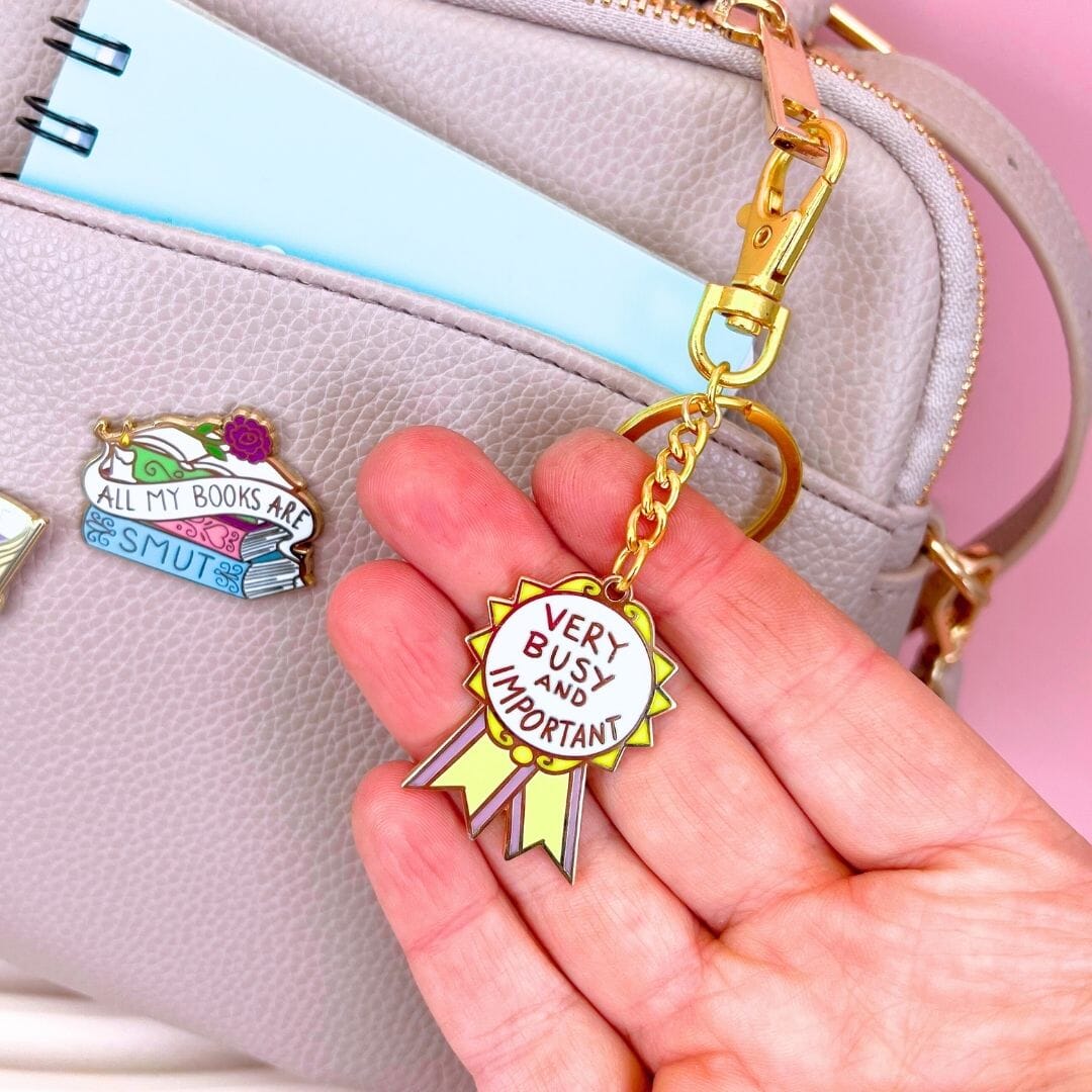 Jubly_Umph_Keychain_very_busy_and_important_on_bag