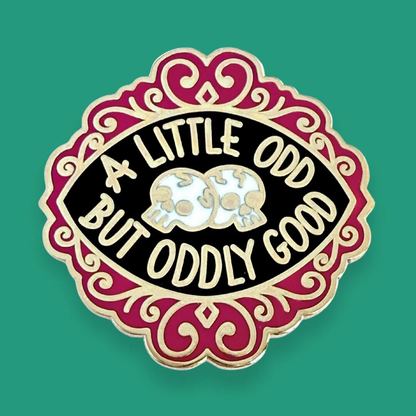 A Little Odd But Oddly Good Lapel Pin by Jubly_Upmh