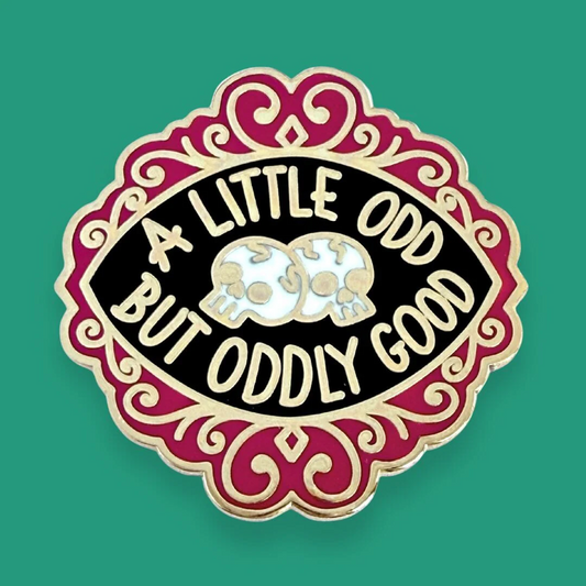 A Little Odd But Oddly Good Lapel Pin by Jubly_Upmh