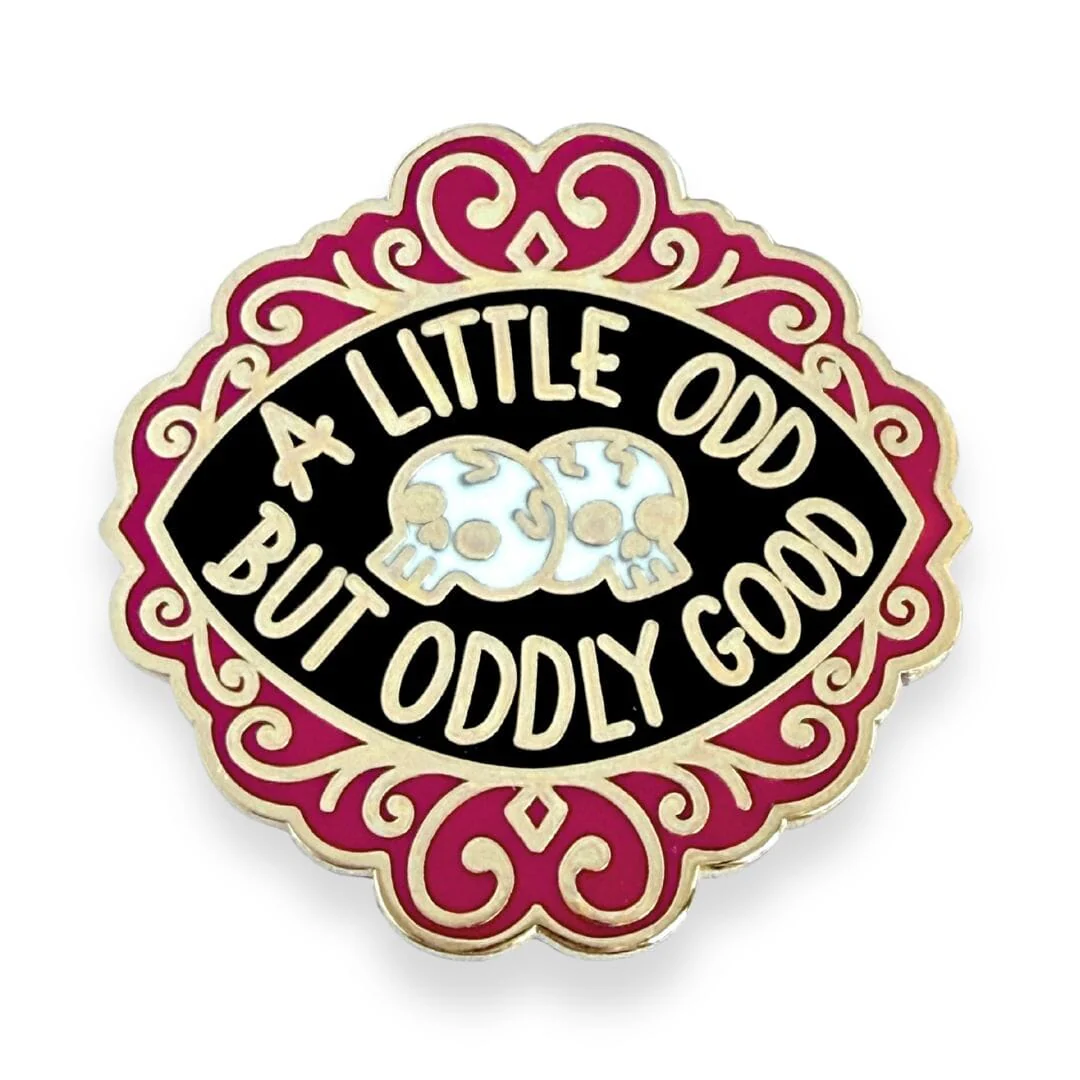 A Little Odd But Oddly Good Lapel Pin by Jubly_Upmh