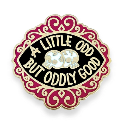 A Little Odd But Oddly Good Lapel Pin by Jubly_Upmh