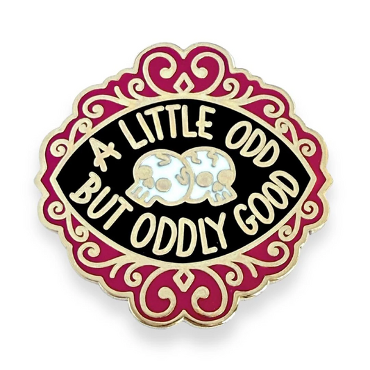 A Little Odd But Oddly Good Lapel Pin by Jubly_Upmh