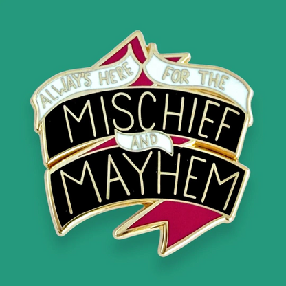Mischief And Mayhem Lapel Pin by Jubly-Umph
