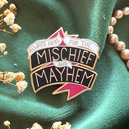 Mischief And Mayhem Lapel Pin by Jubly-Umph