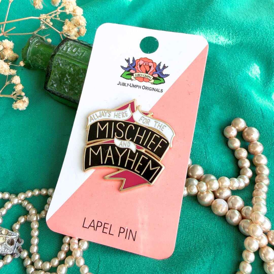 Mischief And Mayhem Lapel Pin by Jubly-Umph