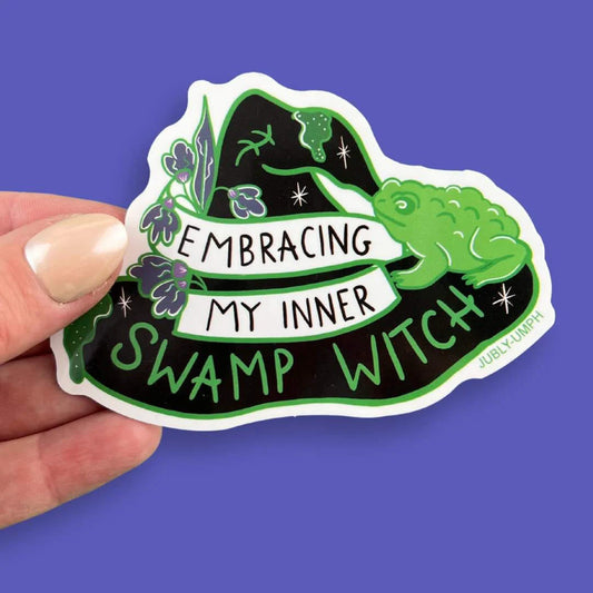 Sticker- 'Embracing My Inner Swamp Witch' -Jubly-Umph