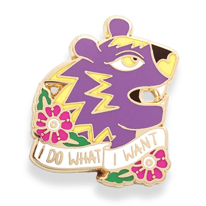 Jubly_Umph_i_do_what_i_want_lapel_pin