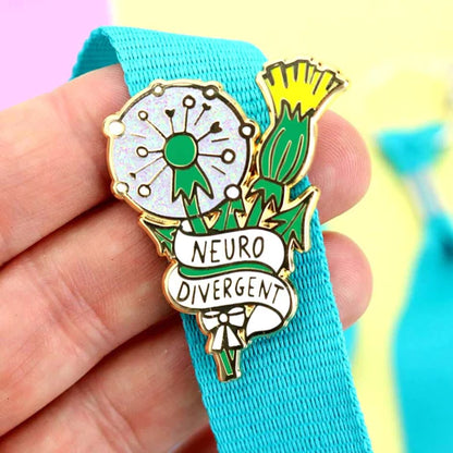 'Neurodivergent' Lapel Pin- Jubly-Umph