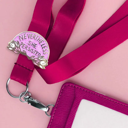 Jubly_Umph_never_the_less_she_persisted_lapel_pin_lanyard