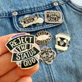 Jubly_Umph_reject_the_status_quo_lapel_pin_collection