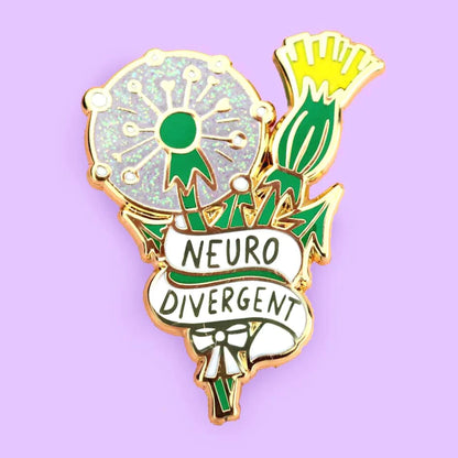 'Neurodivergent' Lapel Pin- Jubly-Umph