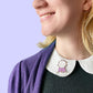 Jubly_umph_Up_And_Not_Crying_Lapel_Pin_on_lapel