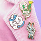'Go ahead, Underestimate me' Lapel Pin- Jubly- Umph
