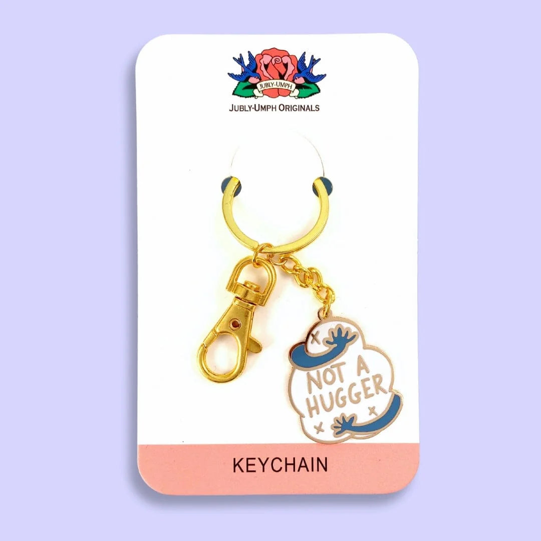 Jubly_umph_key_chain_Not_a_Hugger_on_card_backing