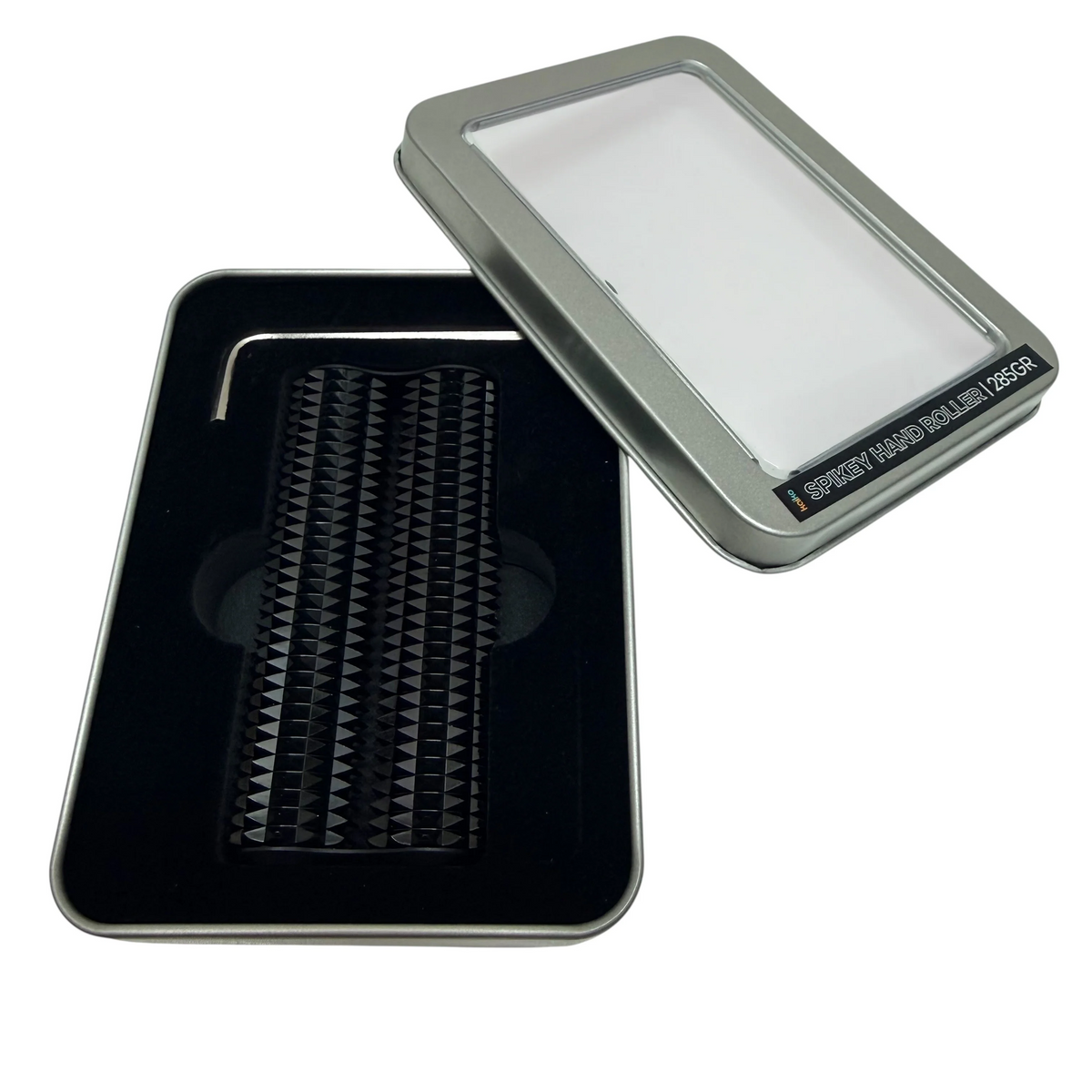 Kaiko_Black_Spikey_Hand_Roller_285g_TIN