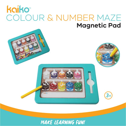 Kaiko_Colour_number_maze_magnetic_pad