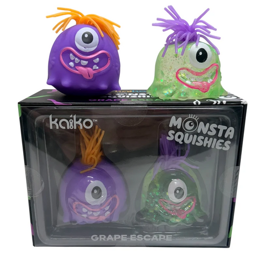 Grape Escape Monsta Squishies – Twin Set by Kaiko