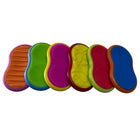 Mag Sliders - Six Interchangeable Magnetic Textured Pad Fidgets by Kaiko