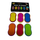 Mag Sliders - Six Interchangeable Magnetic Textured Pad Fidgets by Kaiko
