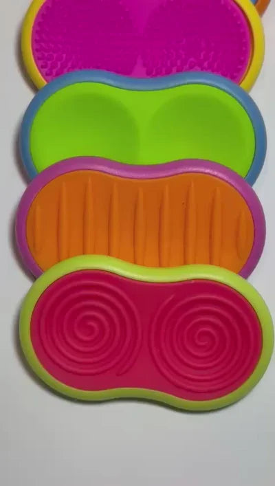 Mag Sliders - Six Interchangeable Magnetic Textured Pad Fidgets by Kaiko