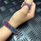 Wrist Spikey Single Oil Slick by Kaiko