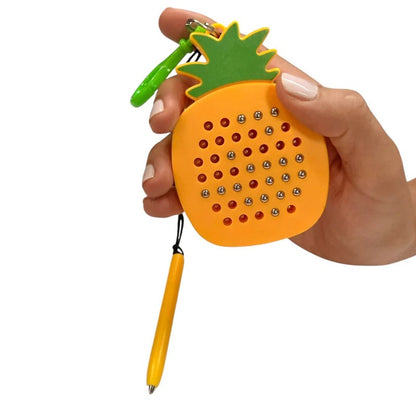 Kaiko_Pineapple_magnetic_pad_keyring_size