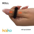 Kaiko_Spikey_BUNDLE_wrist_2_finger_sizes_roll
