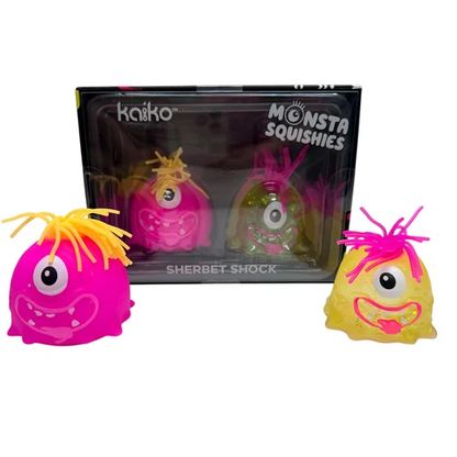 Sherbet Shock Monsta Squishies – Twin Set by Kaiko